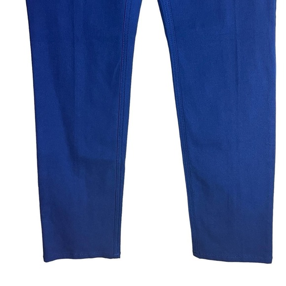 CHICO'S SO SLIMMING STRAIGHT LEG PULL ON PANTS IN BLUE NWT WOMEN'S SIZE XS - Picture 4 of 11